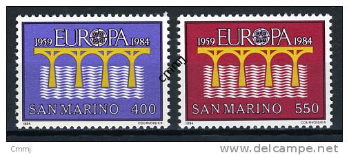 1984 - SAINT-MARIN - SAN MARINO - Sass. 1135/36 - Europa Cept - MNH - New Mint - - Unused Stamps