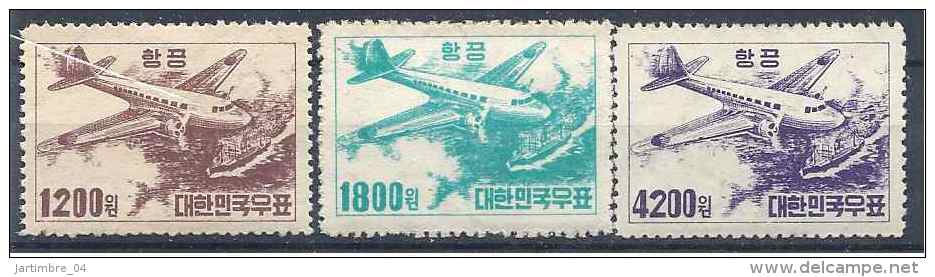 1952 COREE SUD PA 6-8**  Avions - Korea, South