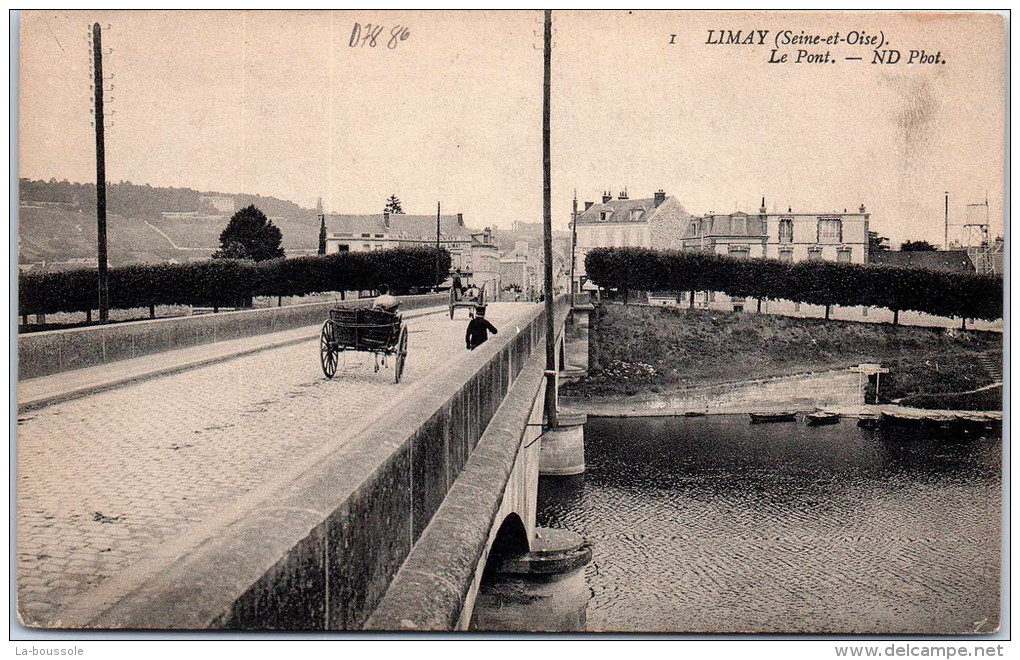 78 LIMAY - Le Pont. - Limay