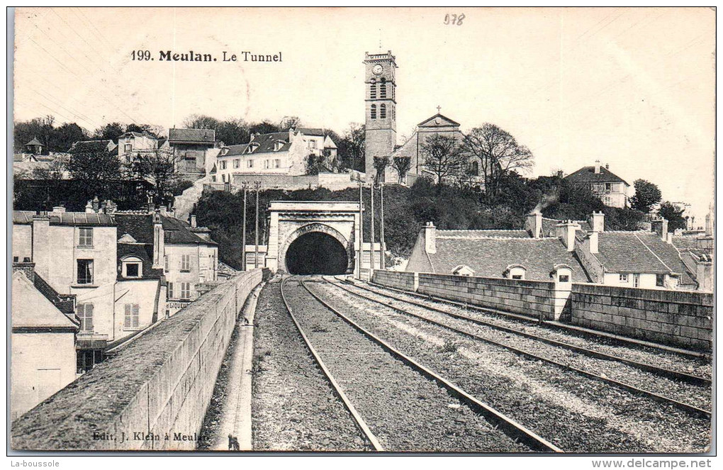 78 MEULAN - Le Tunnel - Meulan