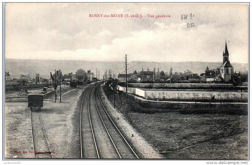 78 ROSNY SUR SEINE - Vue Générale. - Rosny Sur Seine