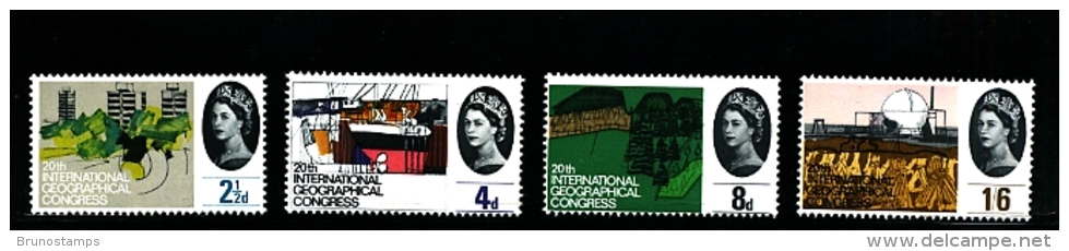 GREAT BRITAIN - 1964  GEOGRAPHICAL  SET  MINT NH - Nuevos