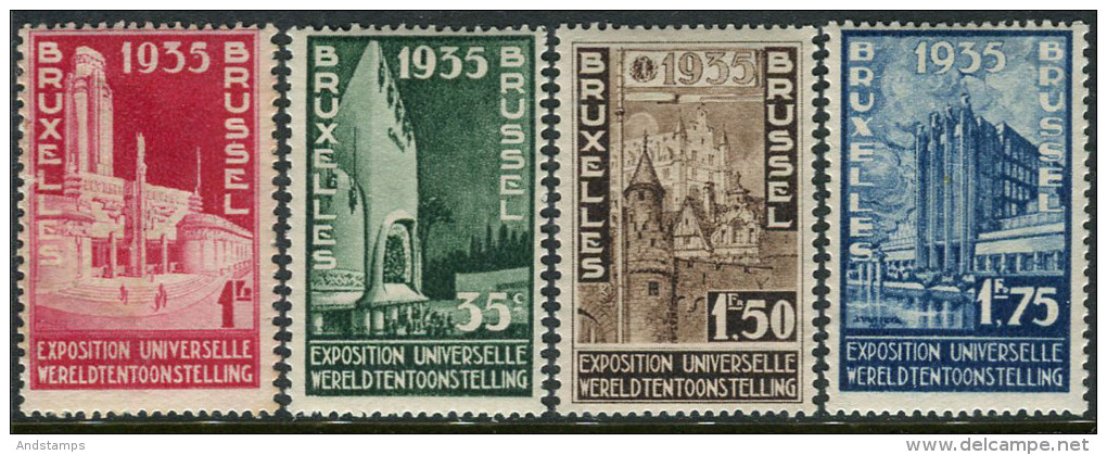 Belgie 1934. Michel #378/81 VF/MNH(**).  (TS15) - 1935 – Brüssel (Belgien)