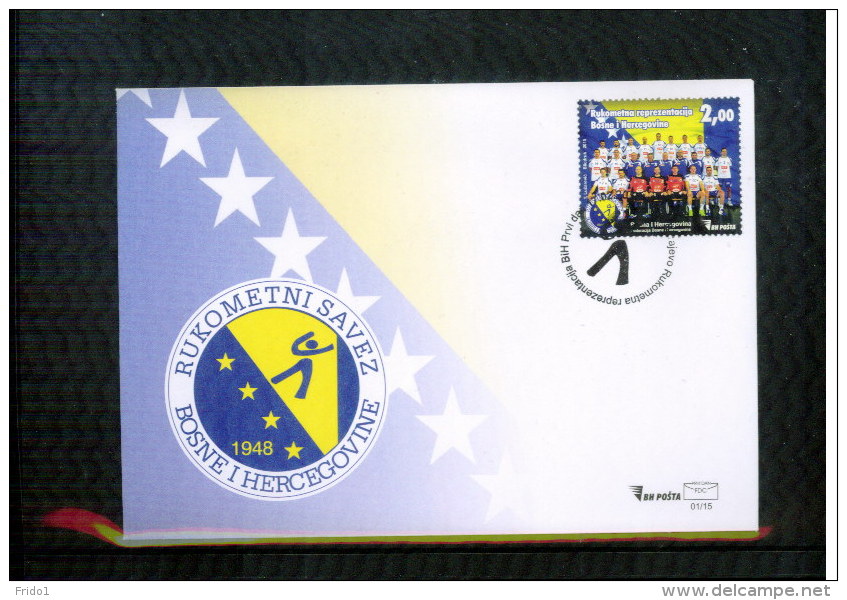 Bosnia And Herzegowina 2015 Handball Federation Of Bosnia FDC - Handball