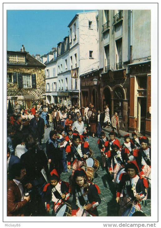 PARIS 18°--Place Du Tertre,Les Poulbots De Montmartre (très Animée) Cpsm 15 X 10 N°5557 éd Leconte - Arrondissement: 18