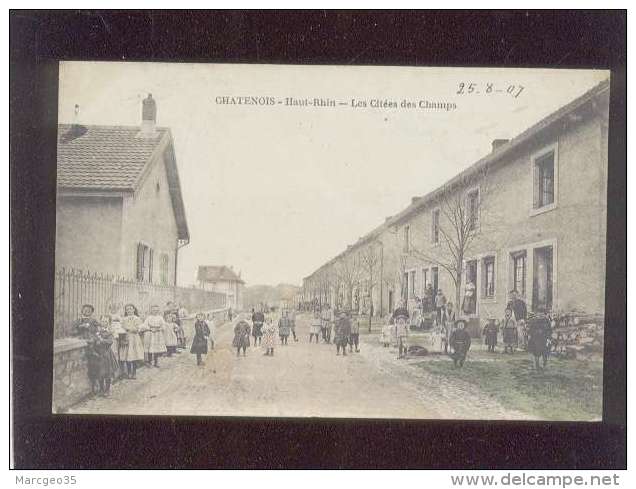 90 Chatenois Les Citées Des Champs Pas D'éditeur Couleur  , Très Animée Enfants - Châtenois-les-Forges