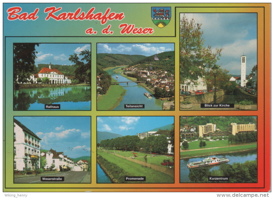 Bad Karlshafen - Mehrbildkarte 2 - Bad Karlshafen