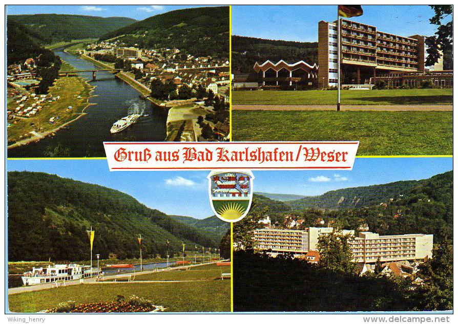 Bad Karlshafen - Mehrbildkarte 4 - Bad Karlshafen