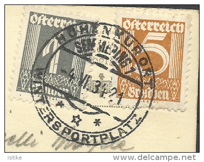 Austria,  Semmering, Südbahnhotel, Special Cancellation,1934. - Semmering