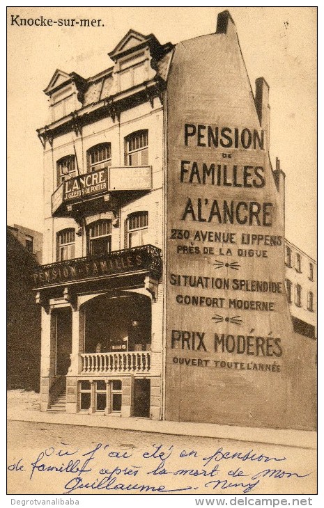 Knocke - Sur -mer:  Pension De Famille A L'Ancre - Knokke