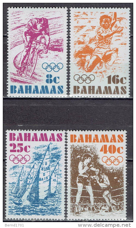 Bahamas - Mi-Nr 398/401 Postfrisch / MNH ** (w571) - Estate 1976: Montreal