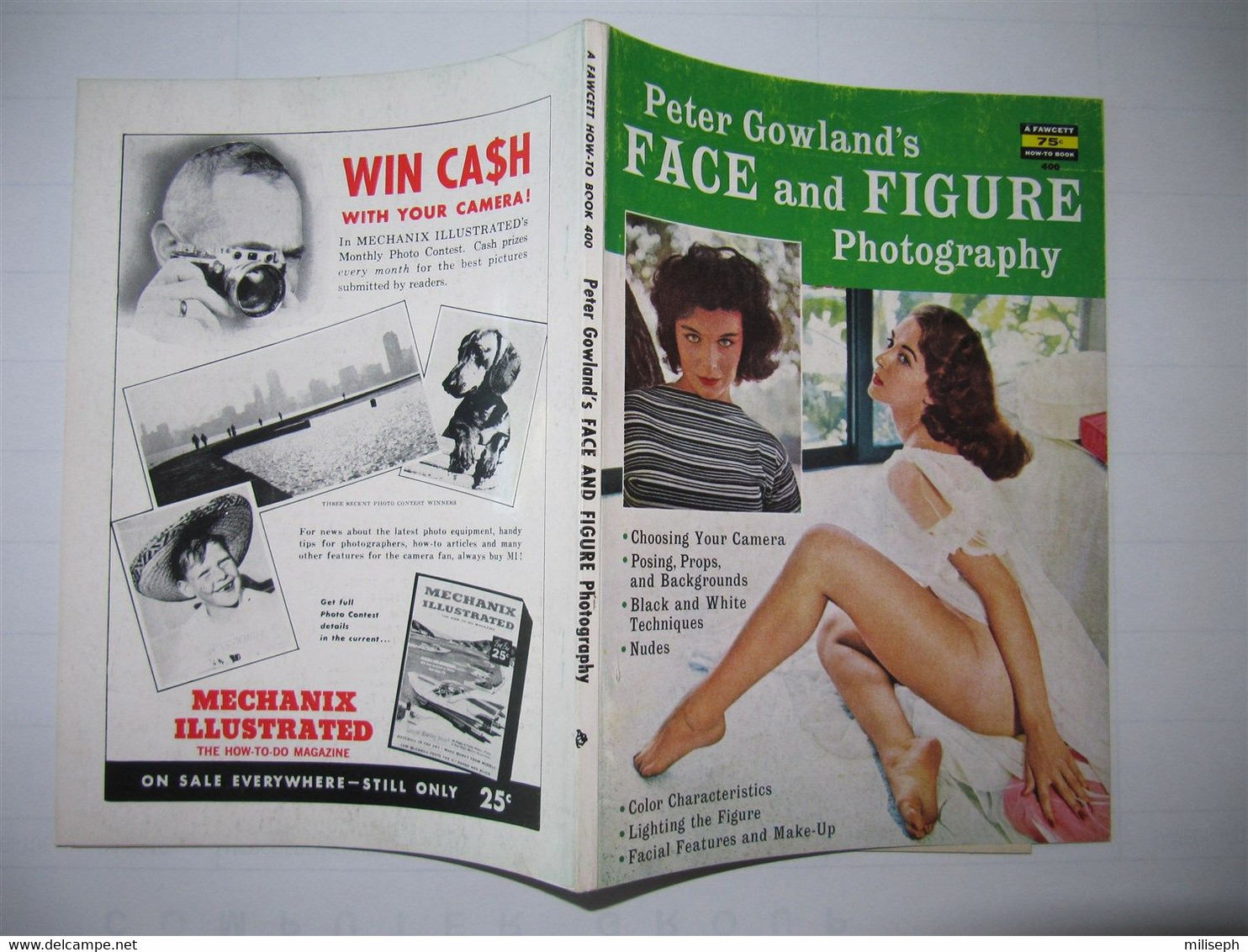 A FAWCETT HOW-TO BOOK - N° 400 - Peter Gowland's - FACE And FIGURE Photography      (3920) - Fotografia