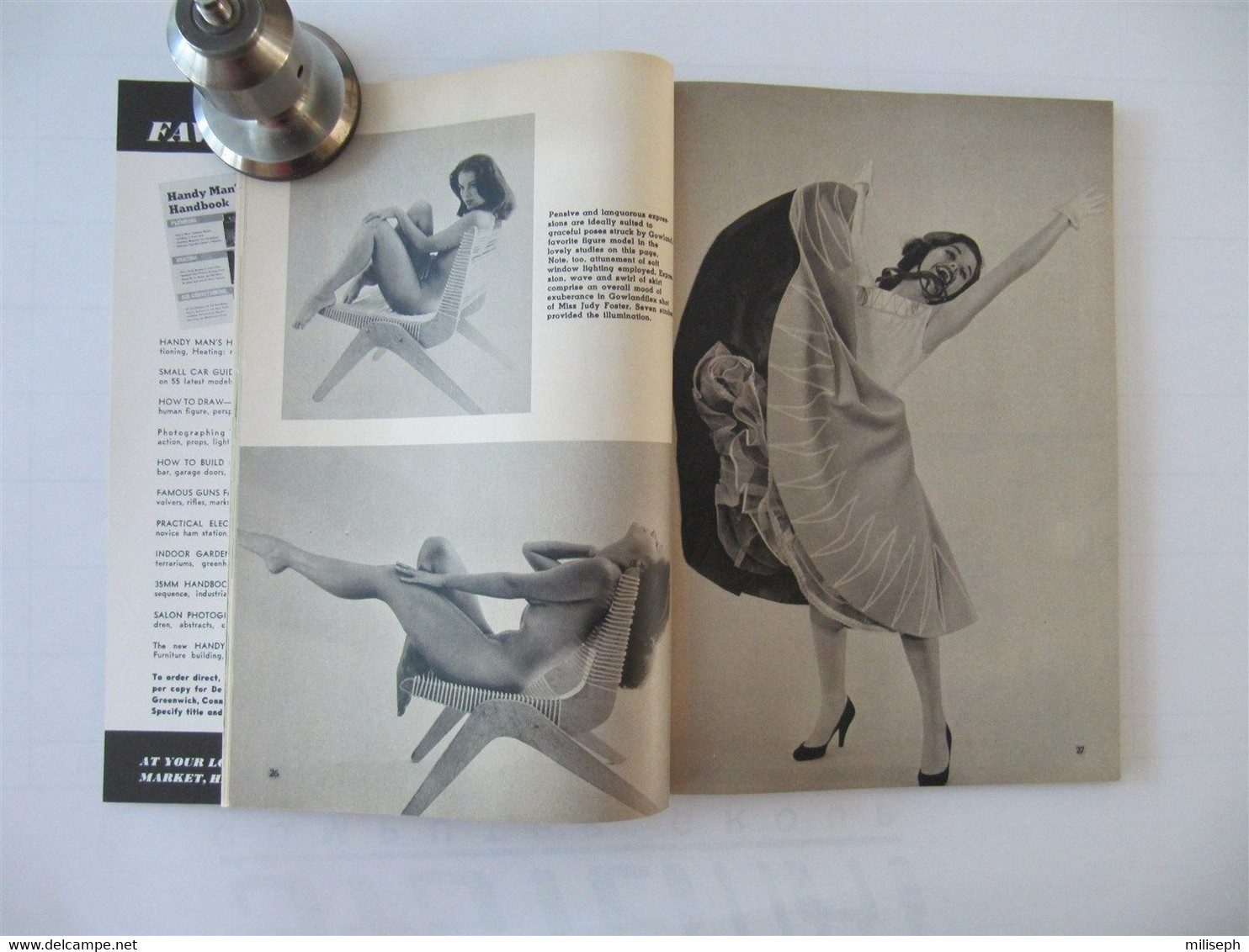 A FAWCETT HOW-TO BOOK - N° 400 - Peter Gowland's - FACE And FIGURE Photography      (3920) - Photographie