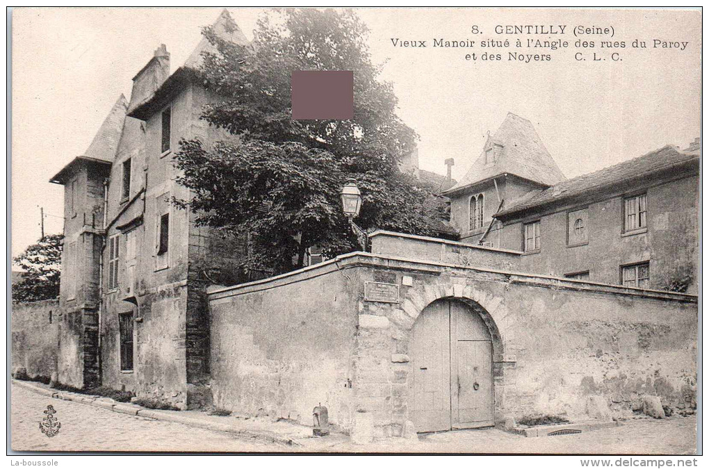 94 GENTILLY - Vieux Manoir Situé à L'angle Des Rues Du Paroy Et Des Noyers - Gentilly