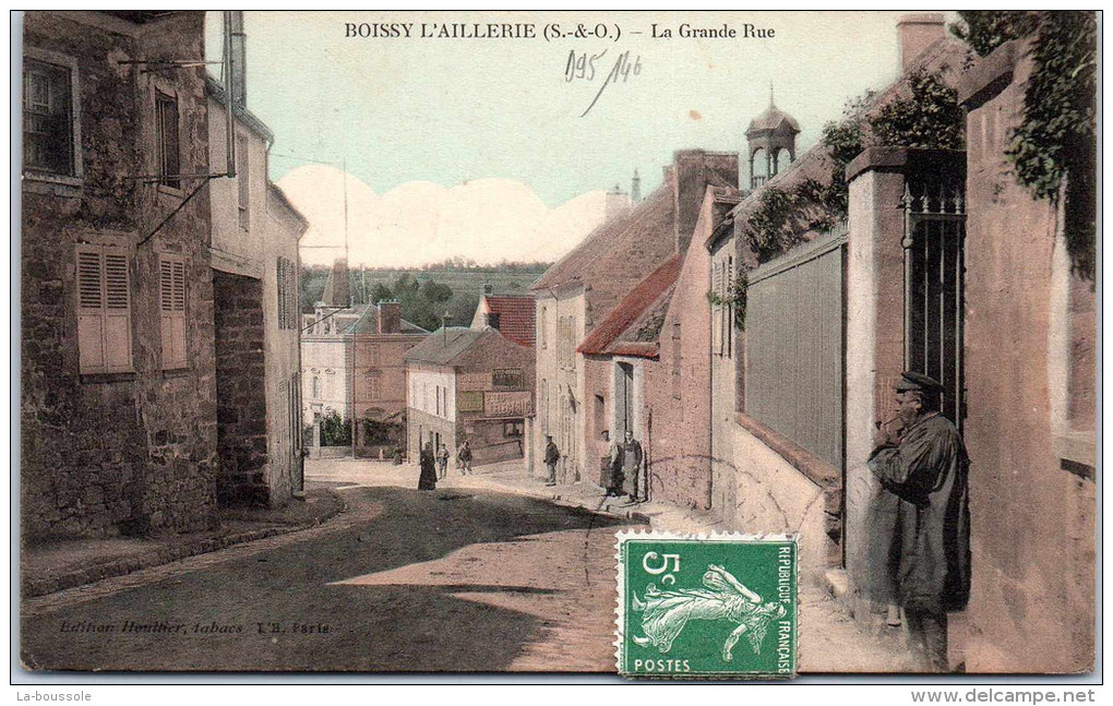 95 BOISSY L'AILLERIE - La Grande Rue - - Boissy-l'Aillerie