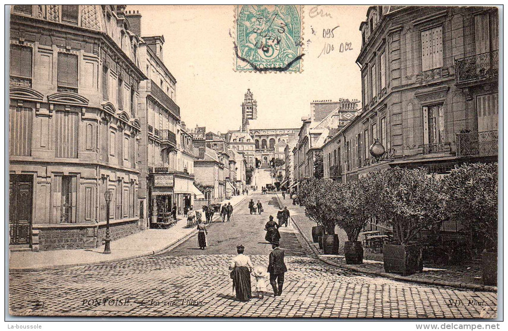 95 PONTOISE - La Rue Thiers - Pontoise