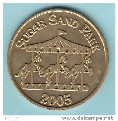 USA - Circulating Sugar Sand Park Coin (01) - Autres & Non Classés