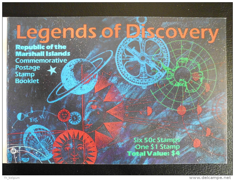 Marshall Islands 1992 - Discoveries (Colombus - Space Explorer - ...) Booklet - Marshallinseln