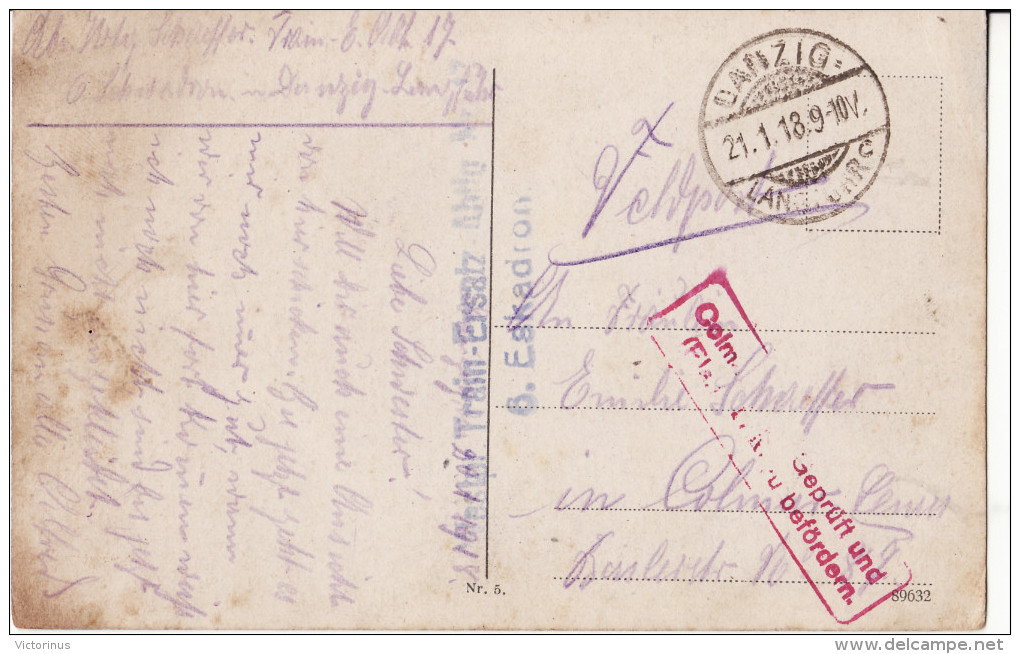 DANZIG  -  Partie Am Langemarkt  -  1918 - Danzig