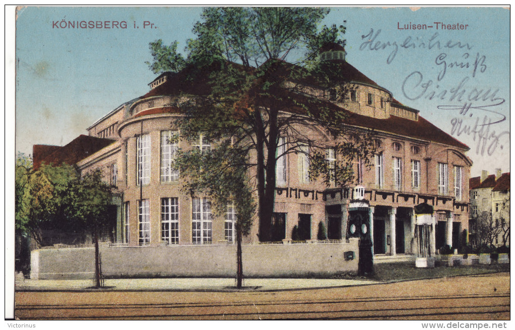 KÖNIGSBERG I. Pr. -  LUISEN-THEATER  -  1917 - Ostpreussen