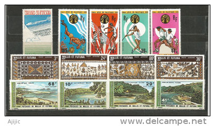 Année 1975.   13 T-p Neufs **, Tous Poste Aérienne. (paysages Des îles,artisanat,sports,etc)  Côte  70,00 € - Unused Stamps