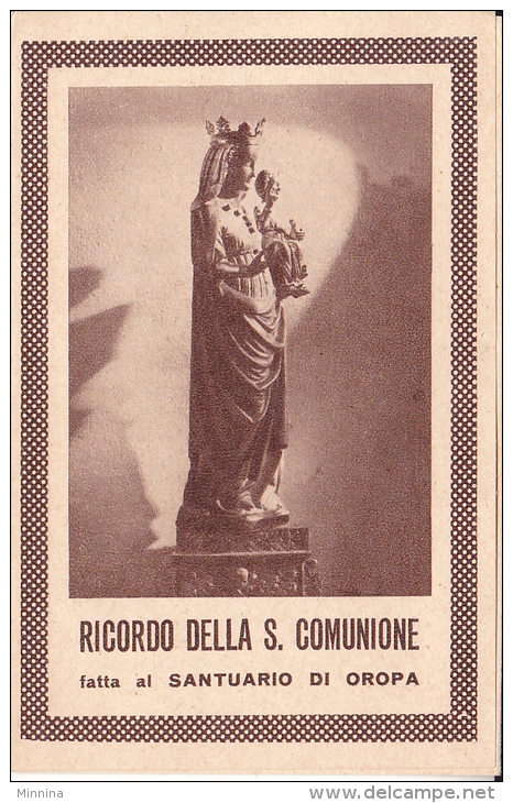 Oropa - Ricordo Della Santa Comunione - Comunioni