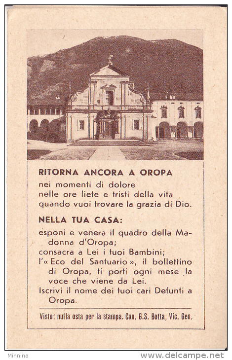Oropa - Ricordo Della Santa Comunione - Comunioni