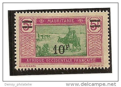 Mauritaniie N° 55 ** Sans Charniére  Cote11 Prix  3.5 - Neufs