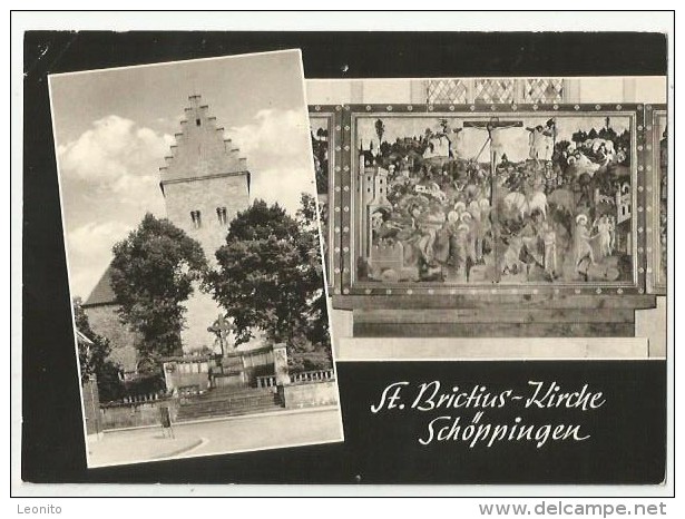 SCHÖPPINGEN Nordrhein-Westfalen St. Brichius-Kirche Münster Kr. Ahaus - Ahaus