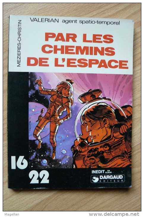 Valérian - Coll. 16/22 - Par Les Chemins De L'Espace - N°54 - Mézières/Christin - 1980 - Valérian