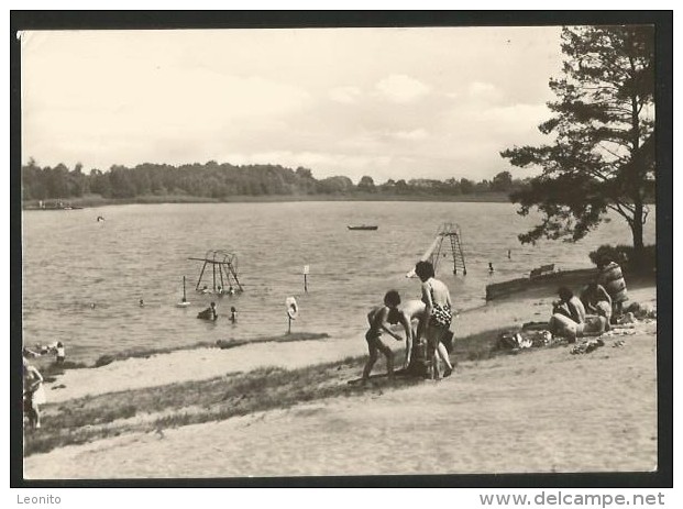 STECHELSDORF Rathenow Brandenburg Havelland Freibad Am Stechelsdorfer See 1978 - Rathenow