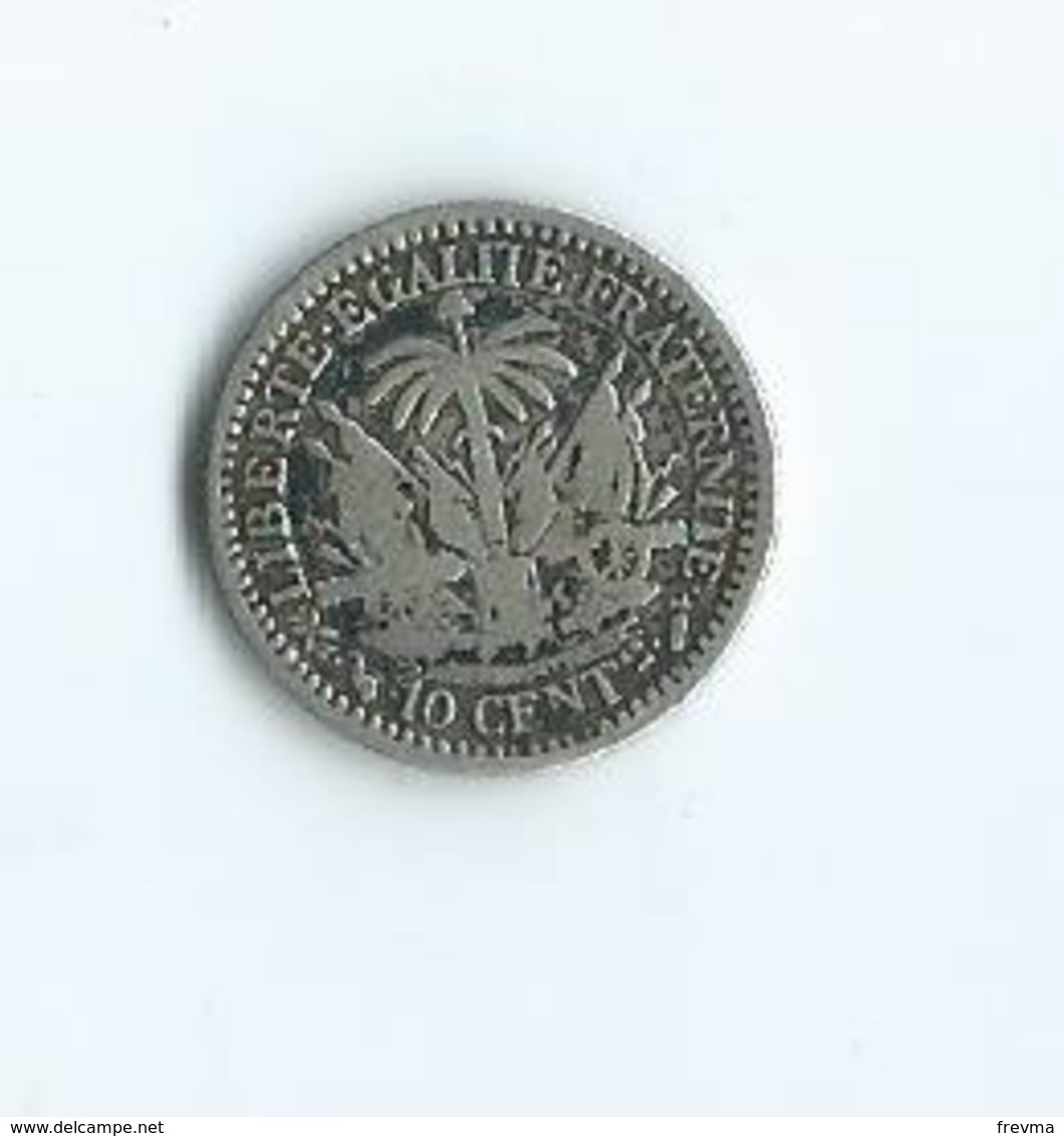 1882 Haiti 20 Centimes Argent - Haïti