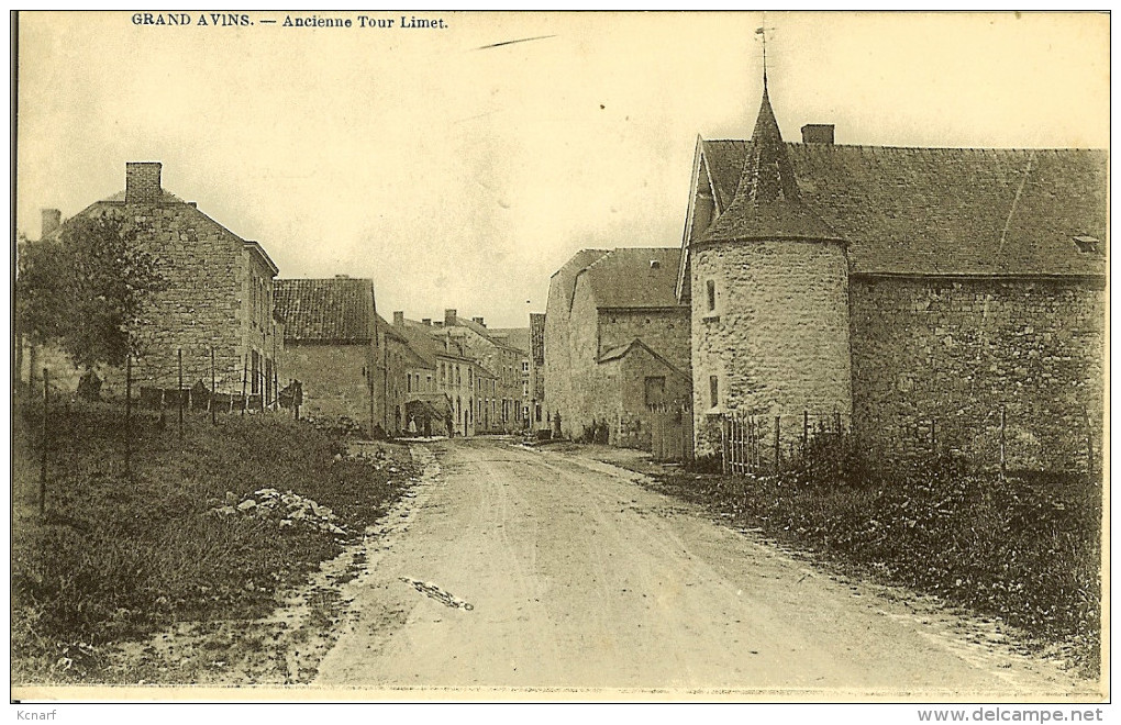 CP De GRAND AVINS " Ancienne Tour Limet "   Clavier / Les Avins  . - Clavier