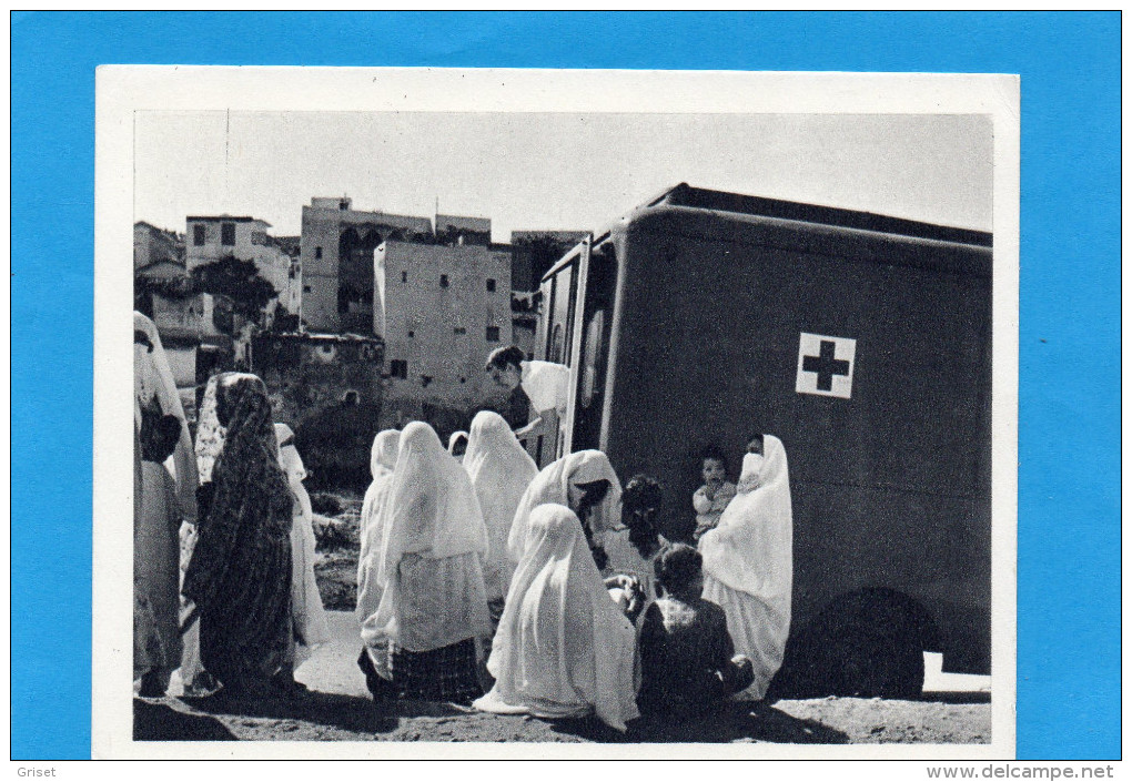 Service Santé-Cp F M-BACONNIER-ambulance Militaire -infirmières Croix Rouge Et Femmes Musulmanes - Guerre D'Algérie