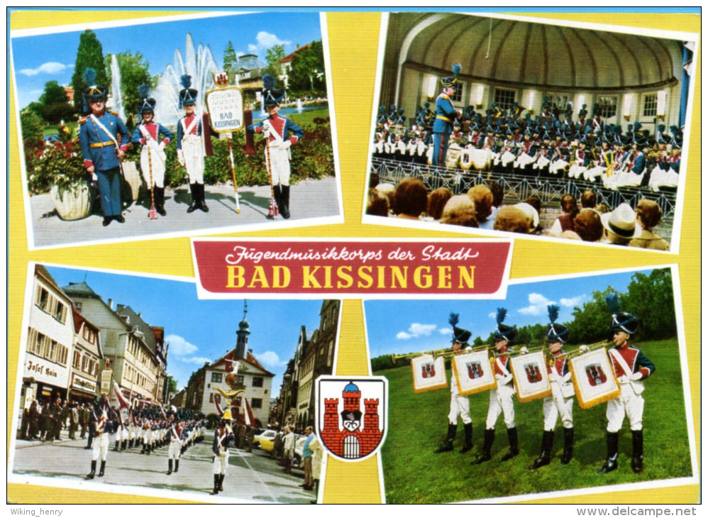 Bad Kissingen - Mehrbildkarte 55  Jugendmusikkorps Der Stadt - Bad Kissingen