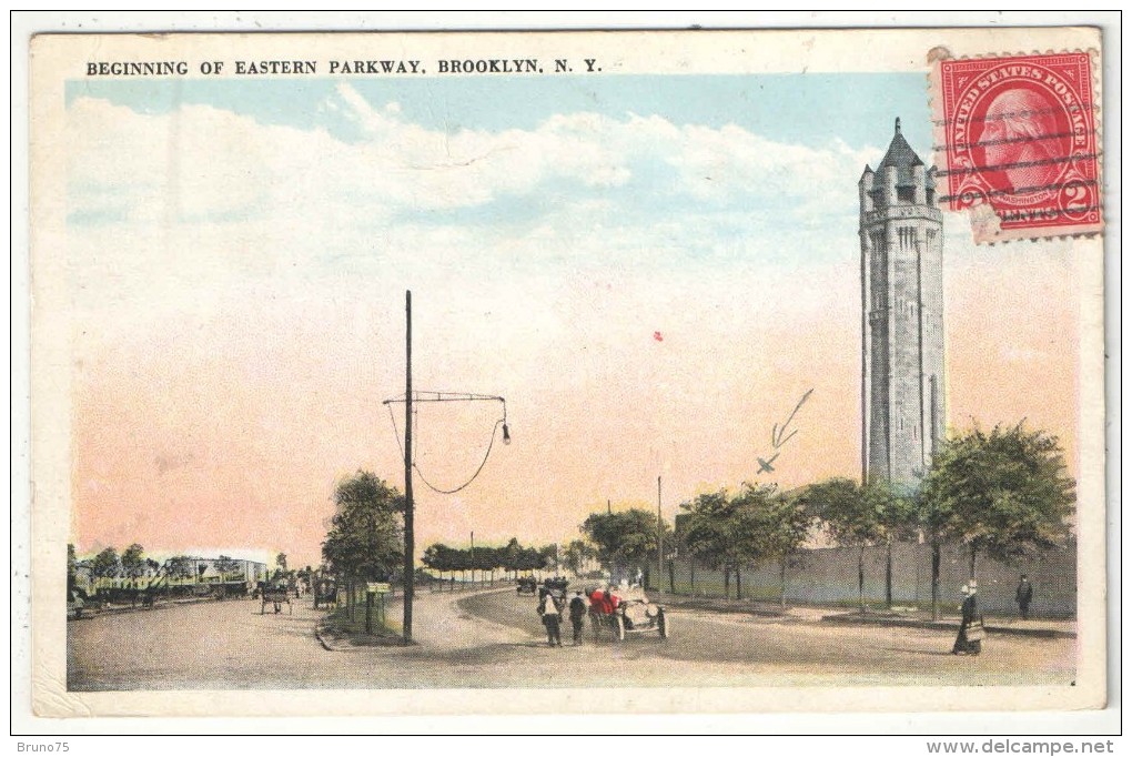 Beginning Of Eastern Parkway, Brooklyn, N.Y. - Brooklyn