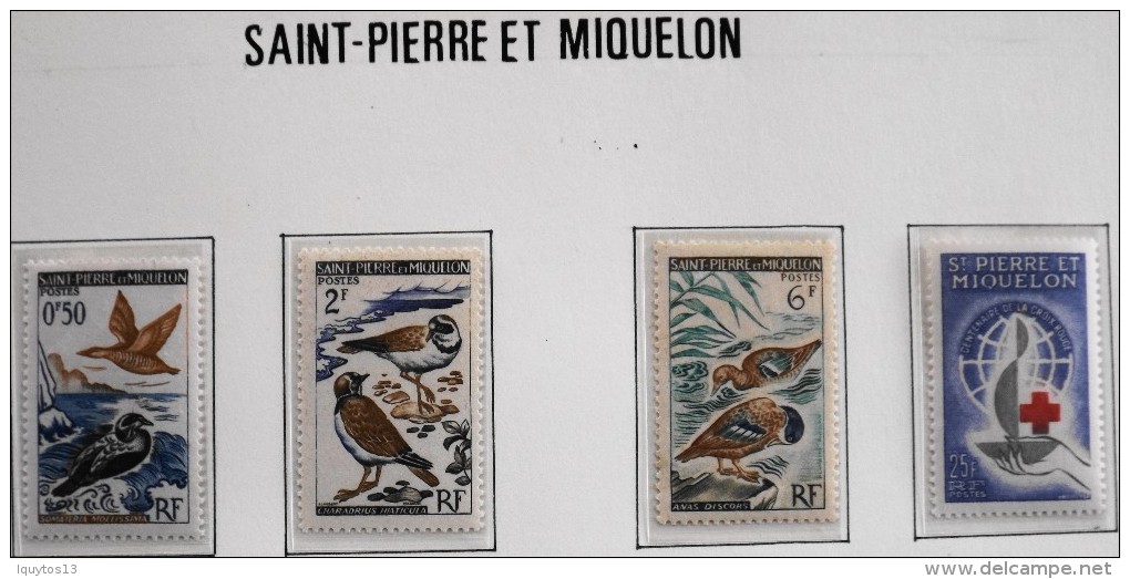 St-PIERRE Et MIQUELON 1963 - Le N° 364-366-367 Et Le N° 369 - 4 TIMBRES NEUFS* - Ongebruikt