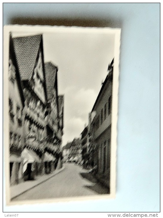 Carte Postale Ancienne : MOSBACH Im Badischen Neckartal Haupfstrsse - Mosbach