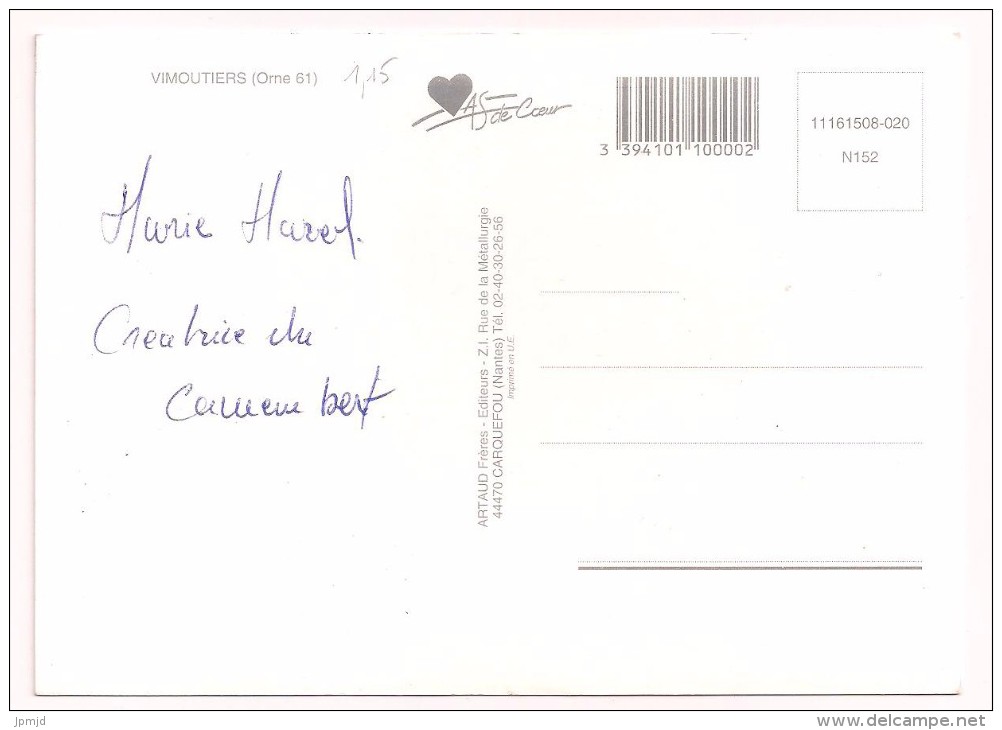 61 - VIMOUTIERS - Ed. ARTAUD - Vimoutiers