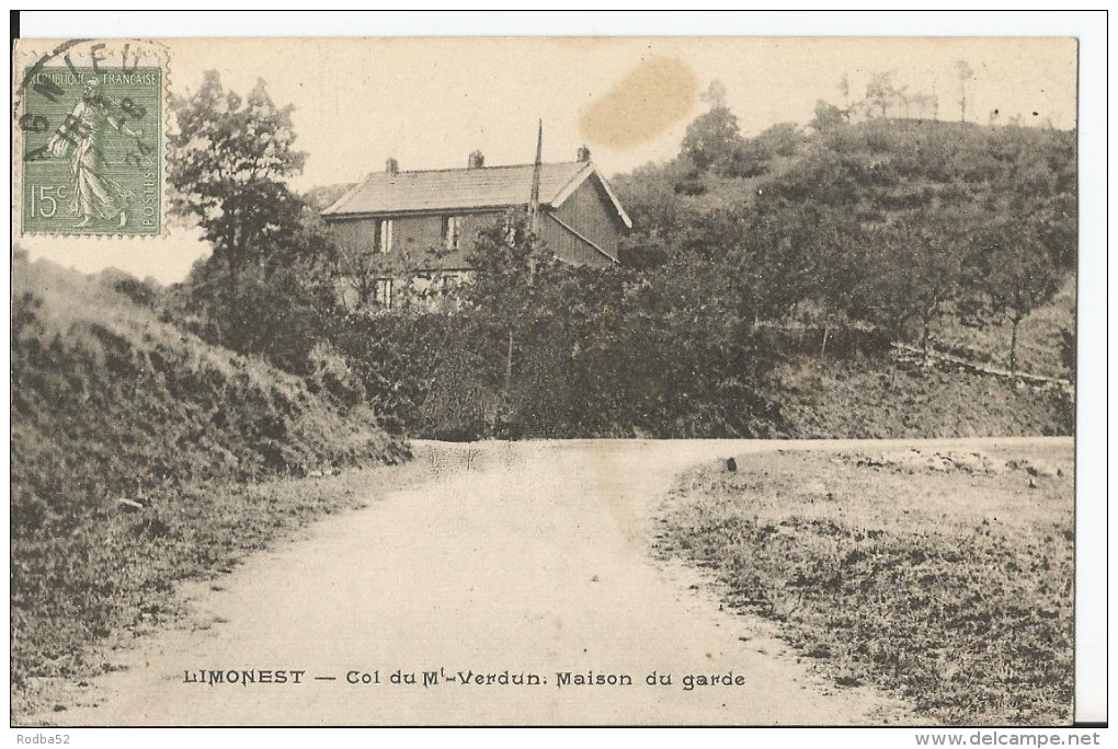 CPA - Limonest  - Col Du Mont Verdun - Maison Du Garde - Limonest