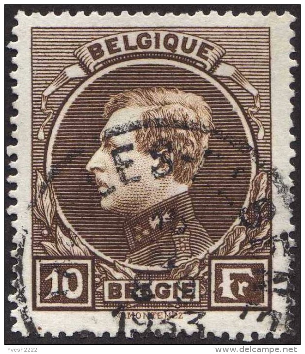 Belgique 1929 COB 289, 10 F Montenez Oblitéré - 1929-1941 Groot Montenez