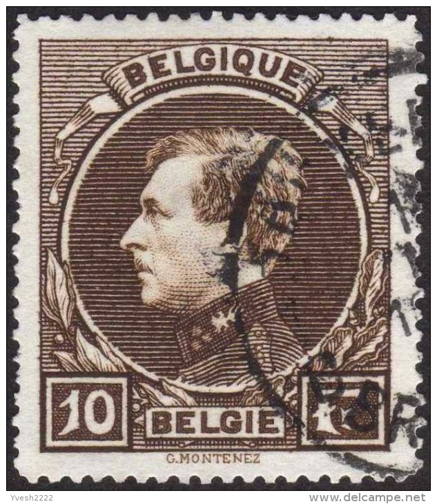 Belgique 1929 COB 289, 10 F Montenez Oblitéré - 1929-1941 Groot Montenez