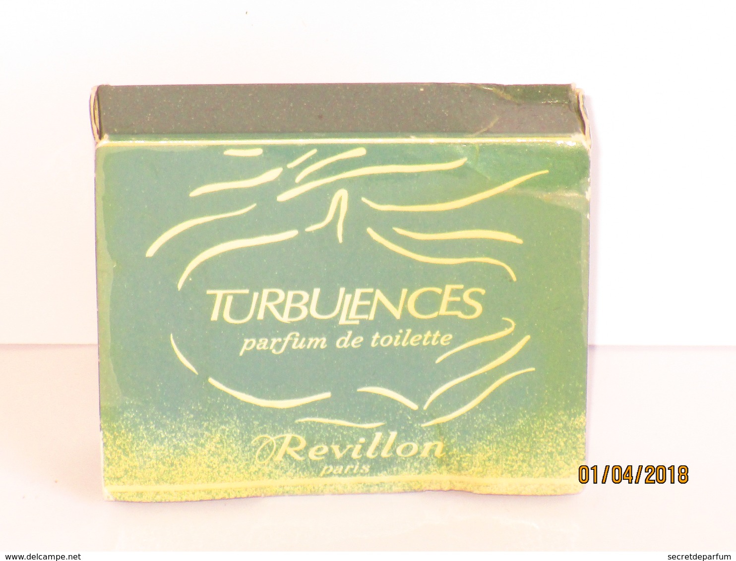 Miniatures De Parfum  TURBULENCES  De  REVILLON   Parfum  De Toilette   2  Ml  + Boite - Miniatures Femmes (avec Boite)