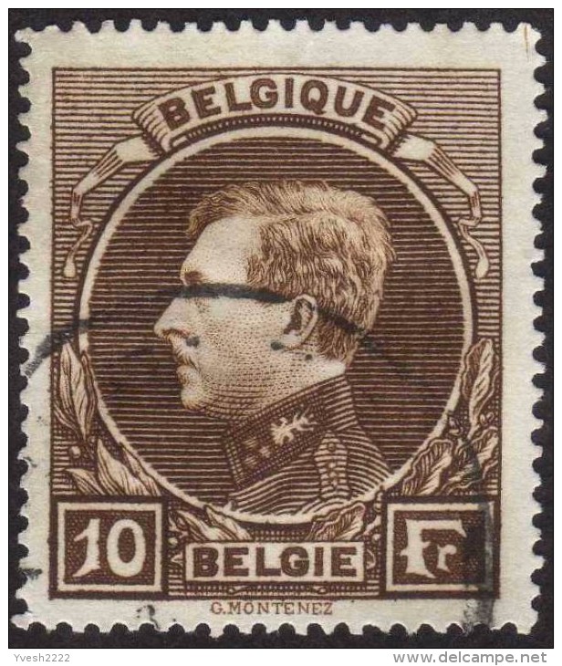 Belgique 1929 COB 289, 10 F Montenez Oblitéré - 1929-1941 Groot Montenez