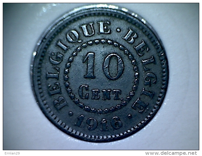 Belgique 10 Centimes 1916 - 10 Centimes