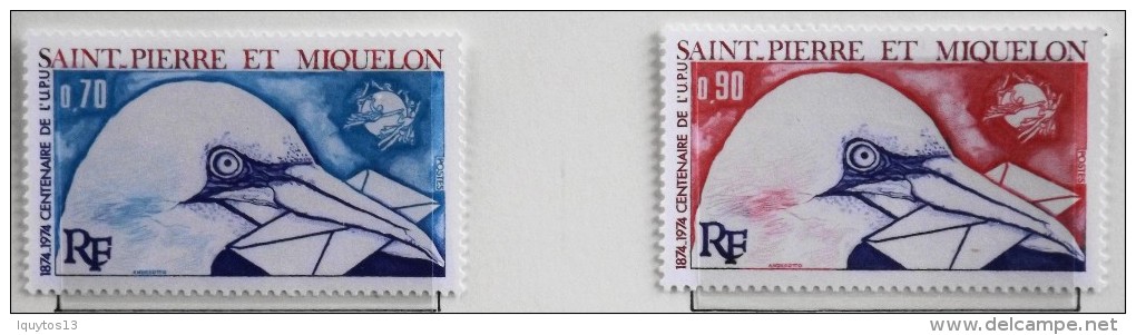 St-PIERRE Et MIQUELON 1974 - Le N° 434 Et 435 - 2 TIMBRES NEUFS** - Neufs