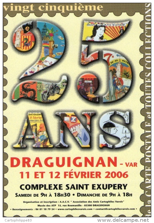 VA 83 DRAGUIGNAN  25 ANS 2006 - Bolsas Y Salón Para Coleccionistas