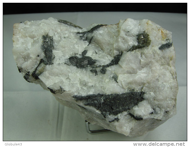 WOLFRAMITE ET RARE MISPICKEL  10 X 5,5 CM  LEUCAMP - Mineralien