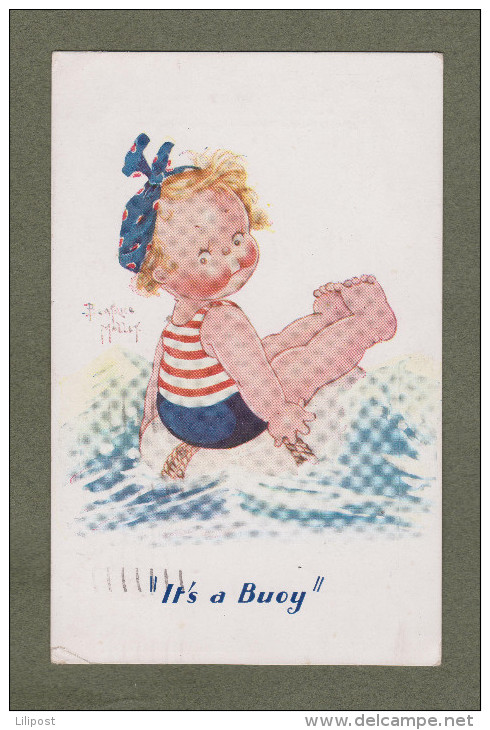 Cp Signée Beatrice Mallet - 1936 - Tuck Oilette - Enfant, Children, Kinder, Bain, Bath, Bouée - Mallet, B.