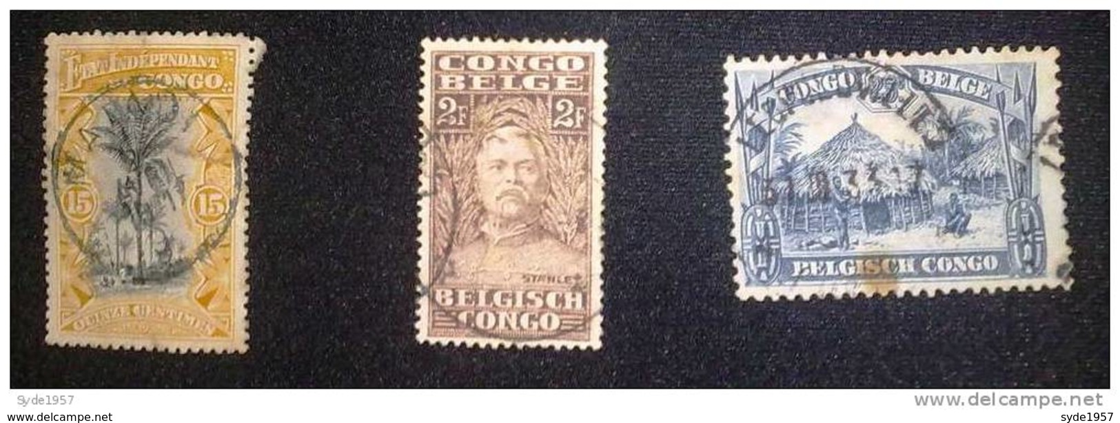 Lot De Timbres Du Congo Belge (voir Description) - Autres & Non Classés